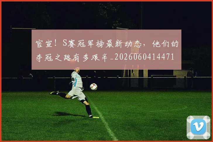 官宣!S赛冠军榜最新动态,他们的夺冠之路有多艰辛_20260604144719