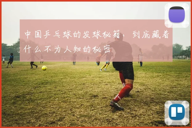 中国乒乓球的发球秘籍，到底藏着什么不为人知的秘密